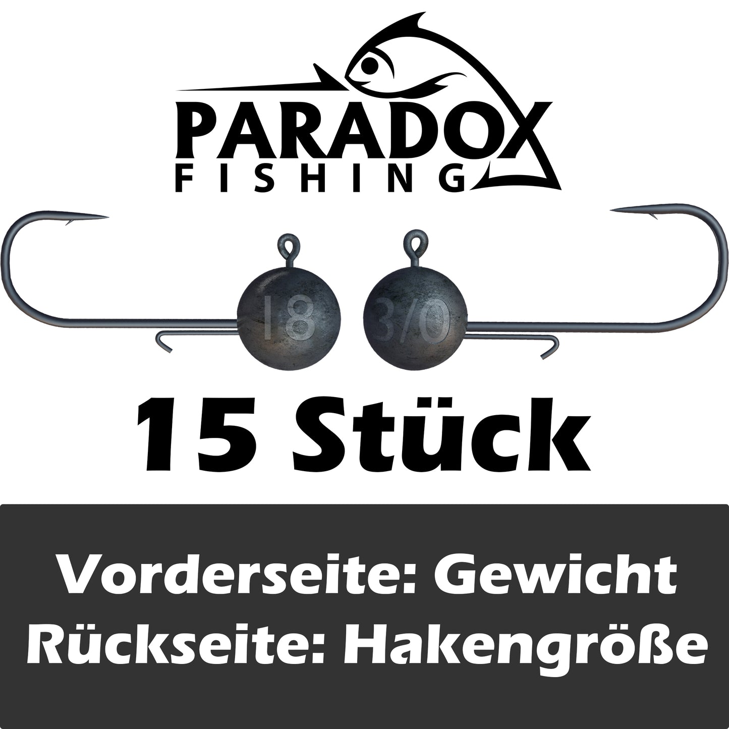 Jigköpfe 3/0 5g-28g mit Baitholder