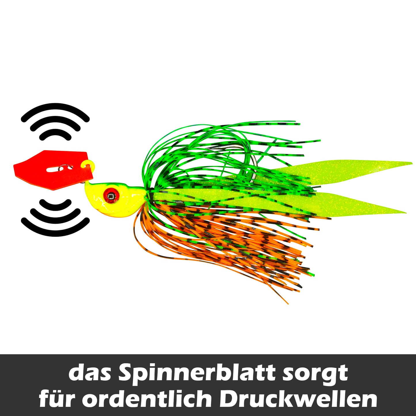 Chatterbait Set 18g 5 Stück