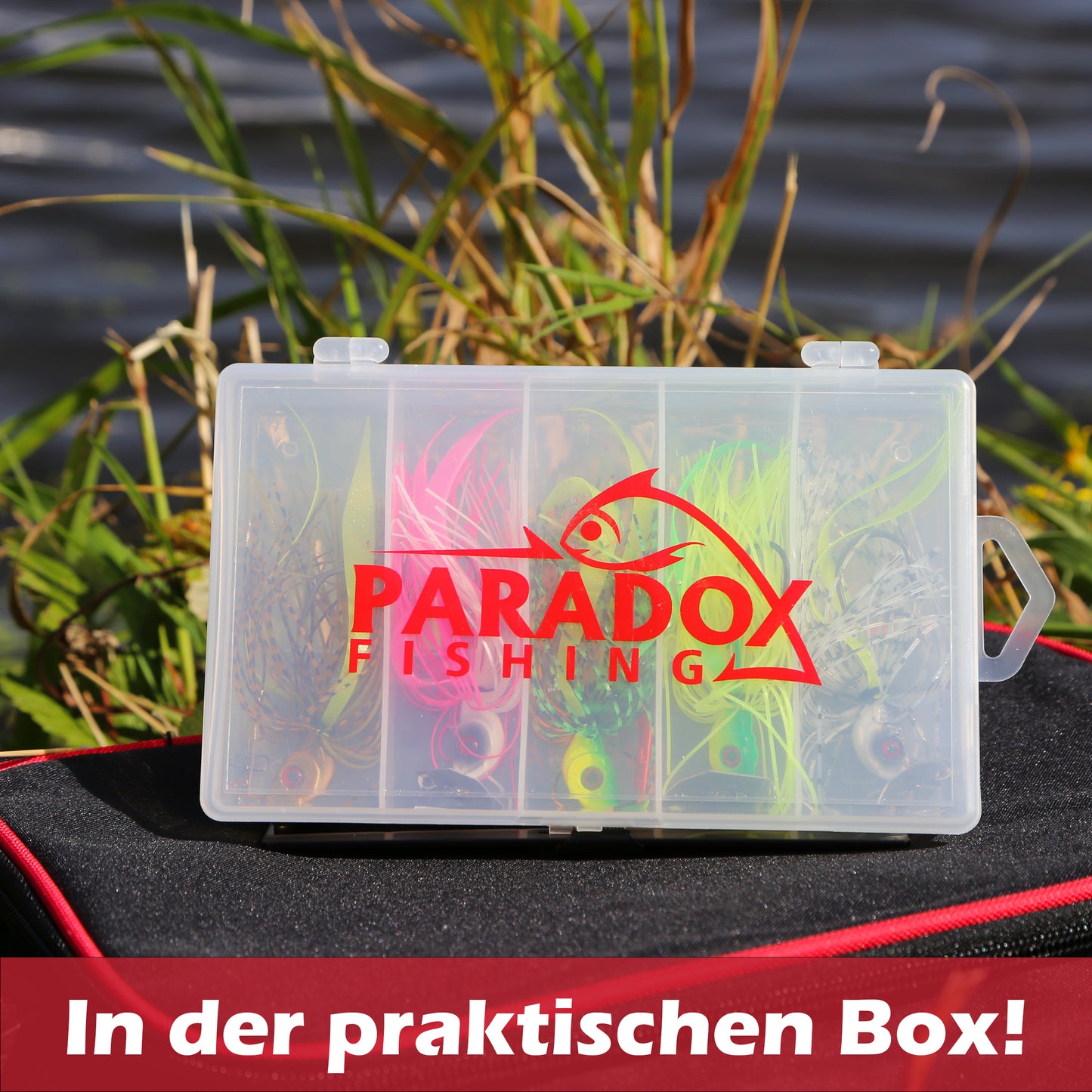 Chatterbait Set 18g 5 Stück mit 4/0 Jighaken