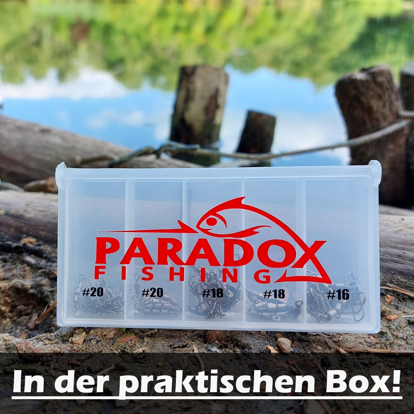 Dreifach Wirbel Set 45 Stück #10-#20