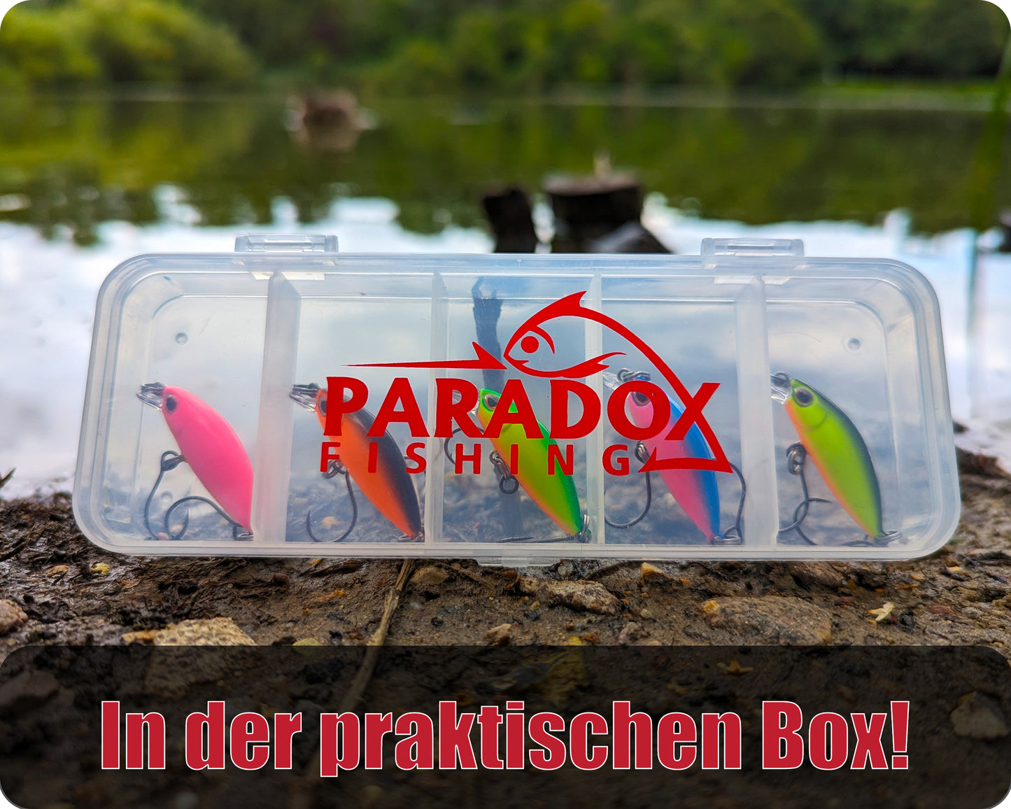 Forellen Wobbler 2,3g 4,1cm schwimmend 5 Stück