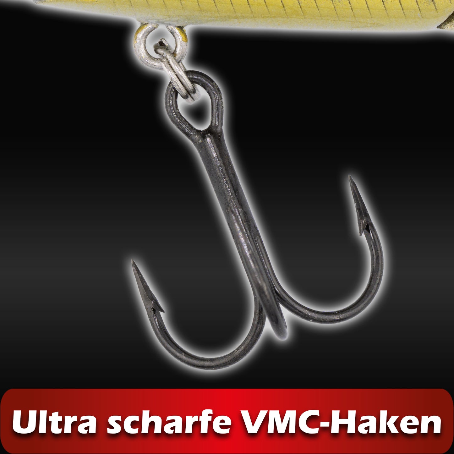 Ghost Glider Set 3-teiliger Wobbler 13,5cm 21g langsam sinkend