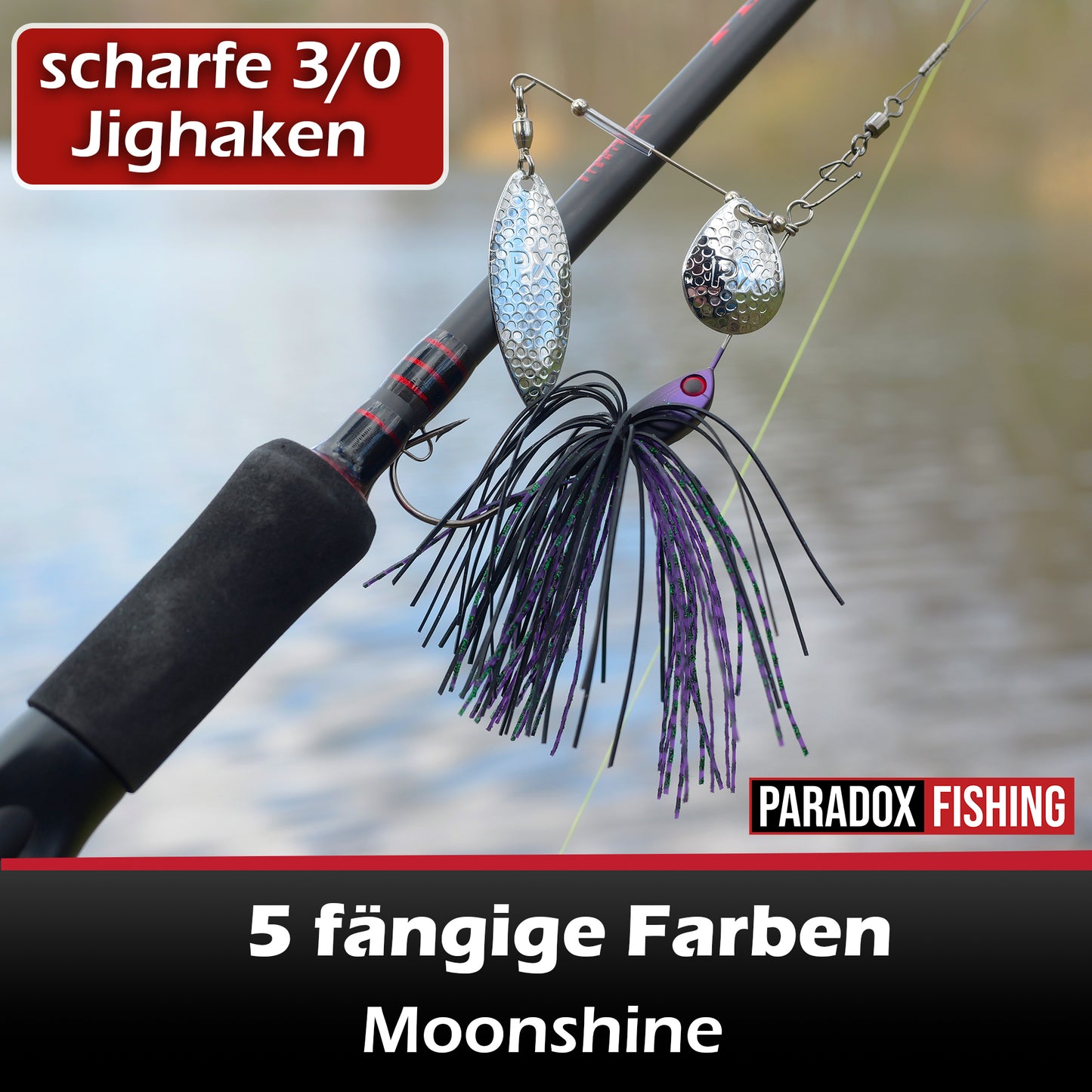PX Blade Dancer Spinnerbait 15g - 5er Set