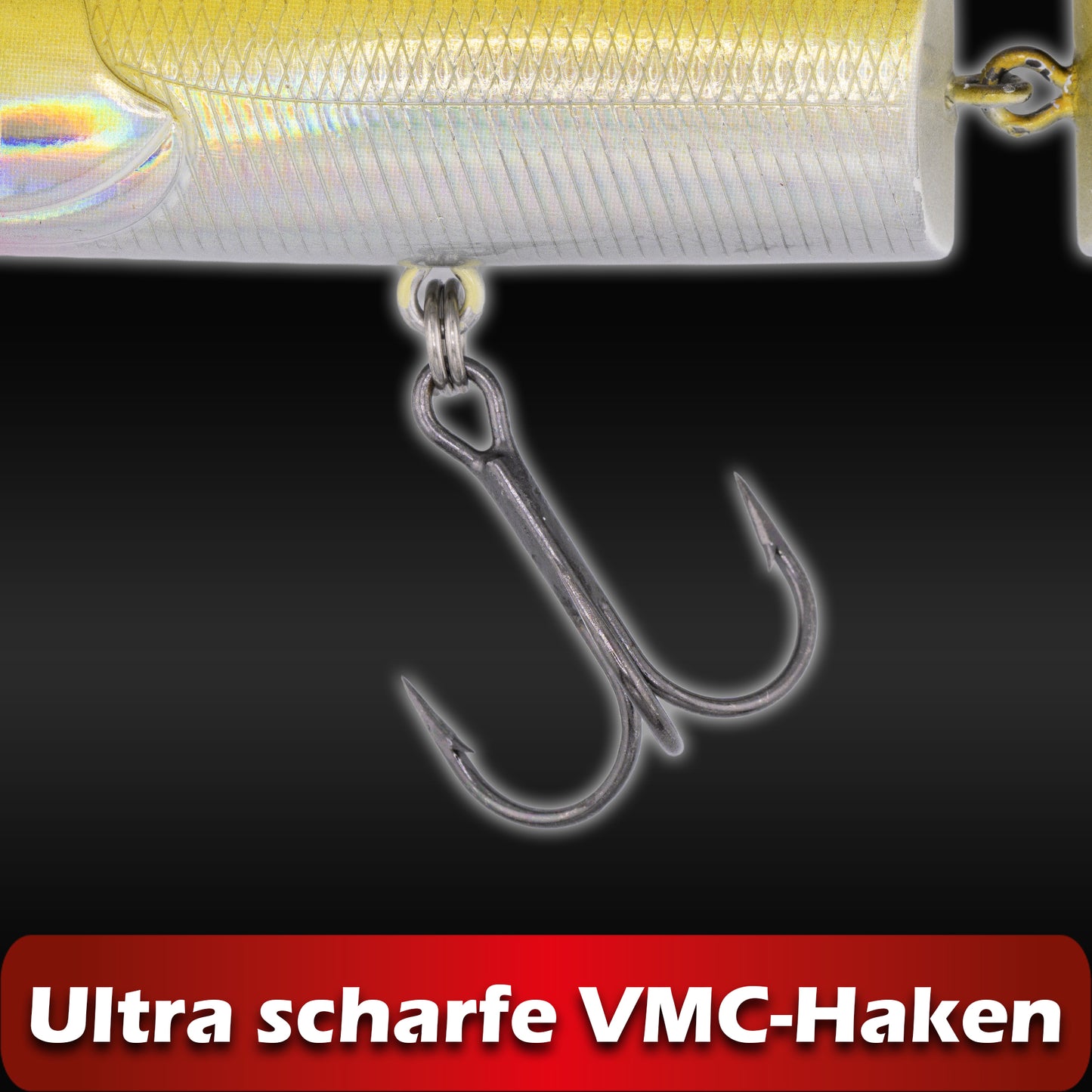 Split Striker Wobbler Set 12,5cm 21,5g schwimmend