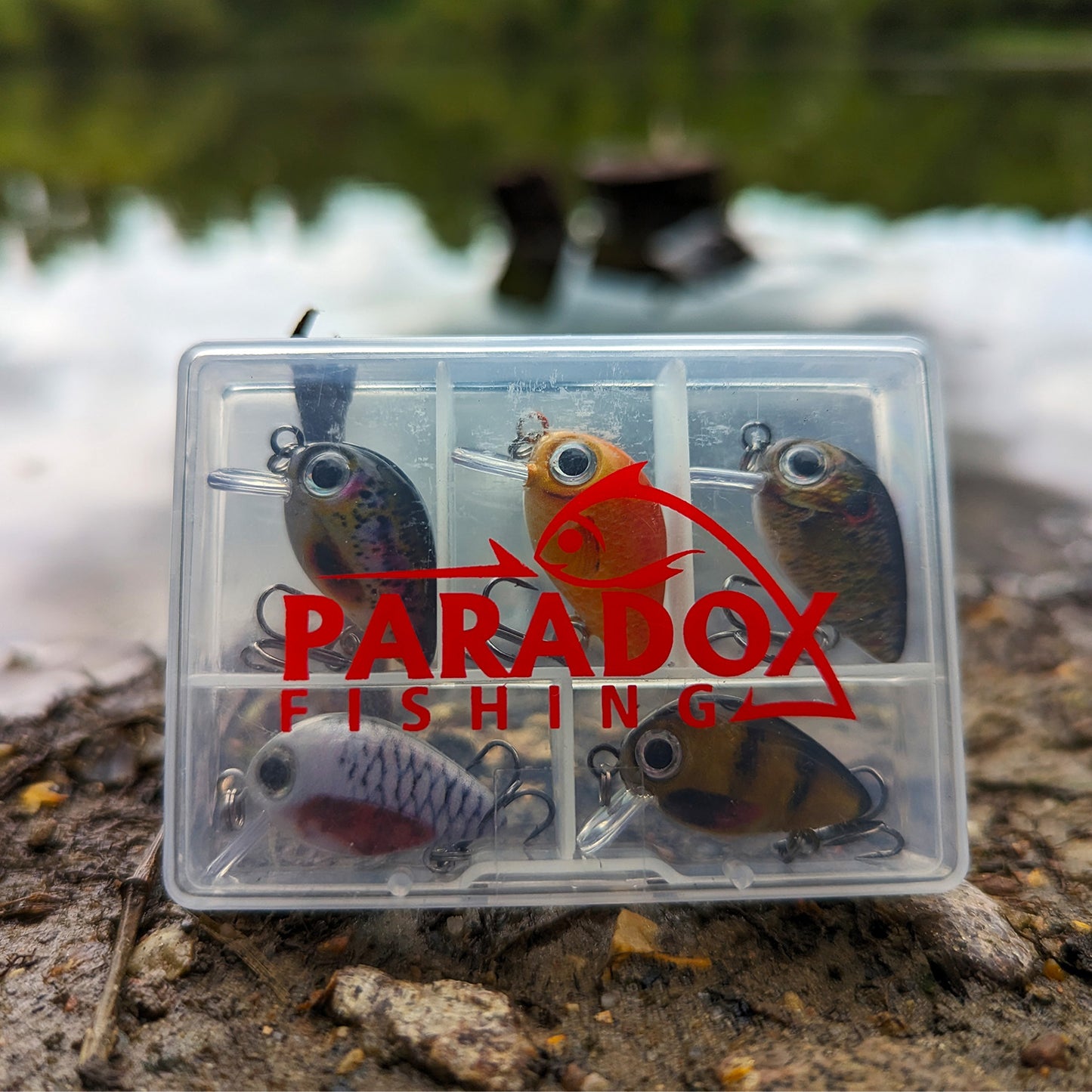 Mini Forellen Wobbler 1,5g schwimmend mit Drilling