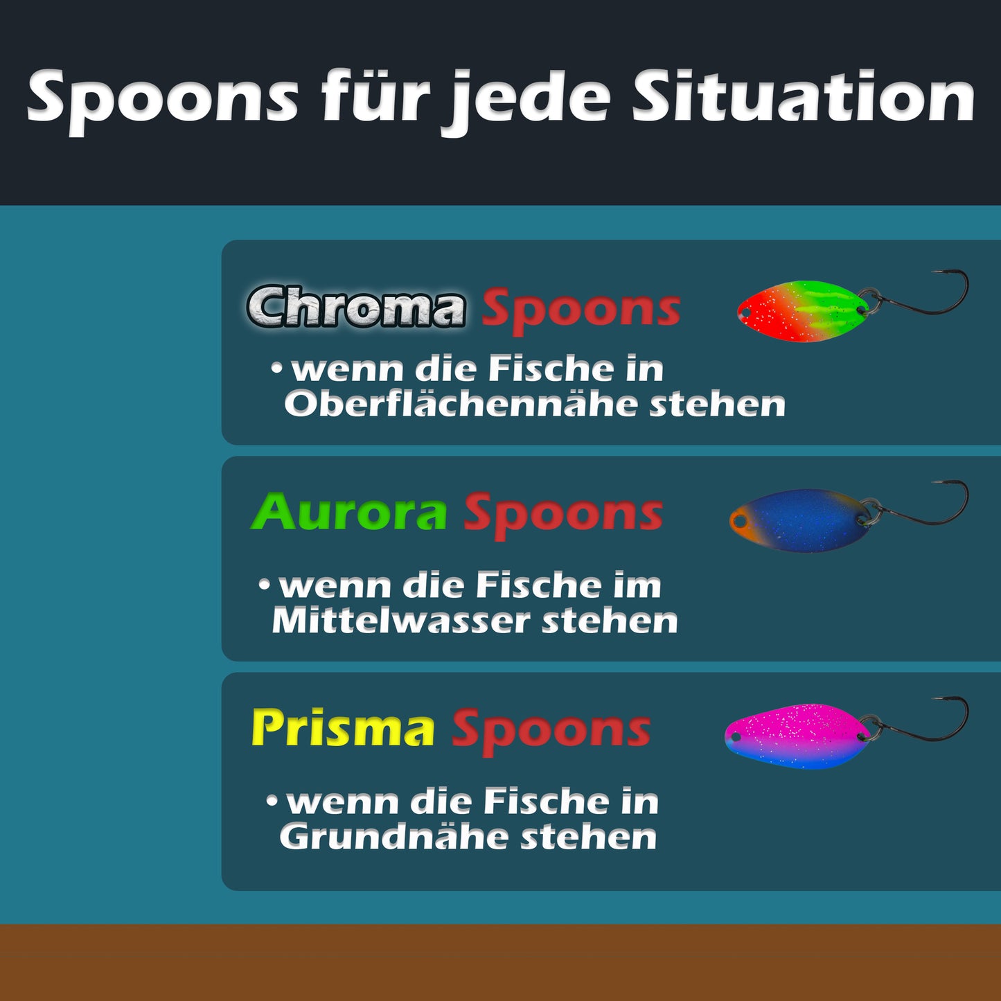 Premium Spoon Sets 2,0g/2,5g/3,0g