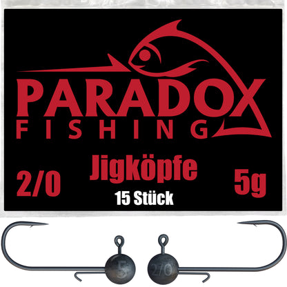 Jigköpfe 2/0 5g-15g mit Baitholder