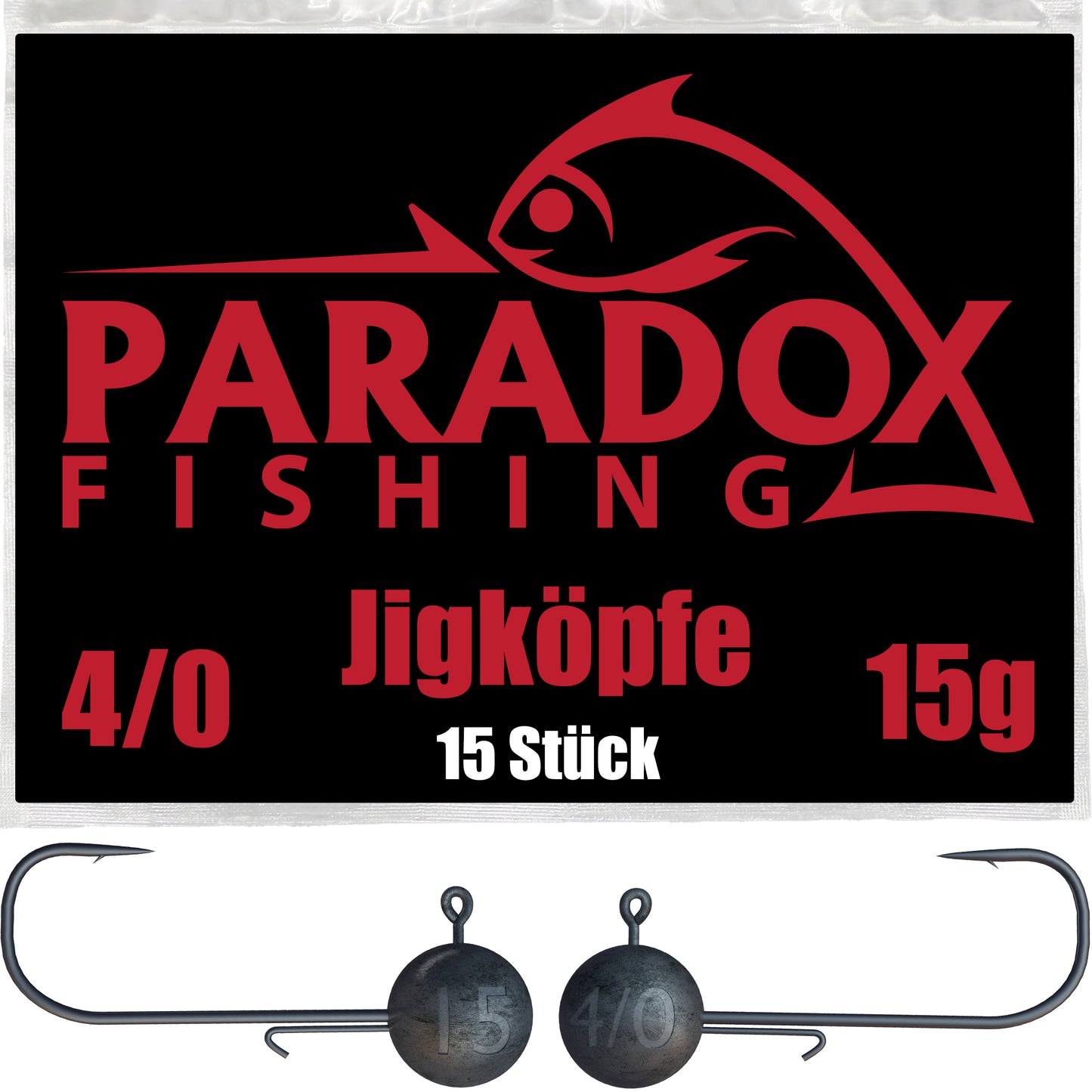 Jigköpfe 4/0 5g-28g mit Baitholder