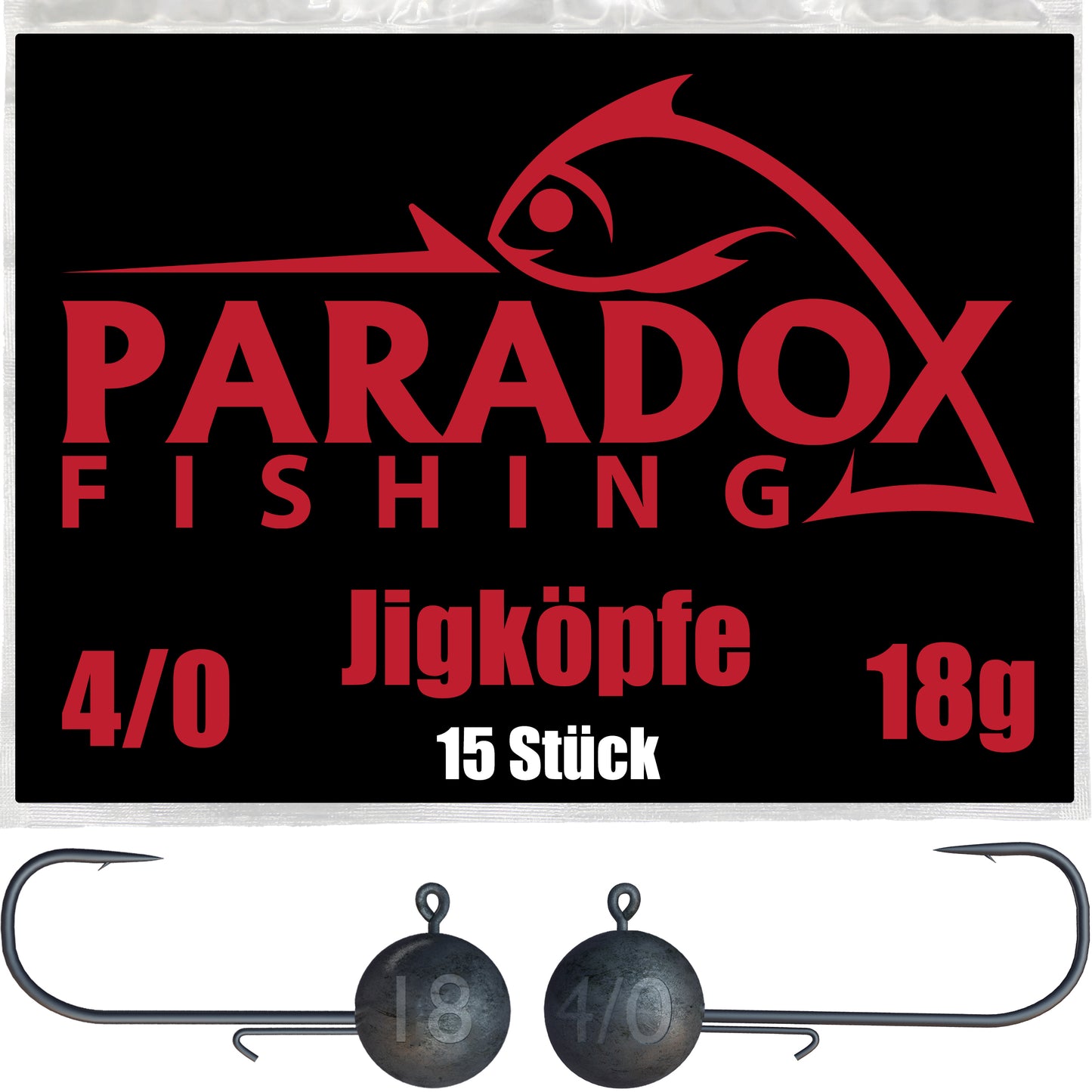 Jigköpfe 4/0 5g-28g mit Baitholder