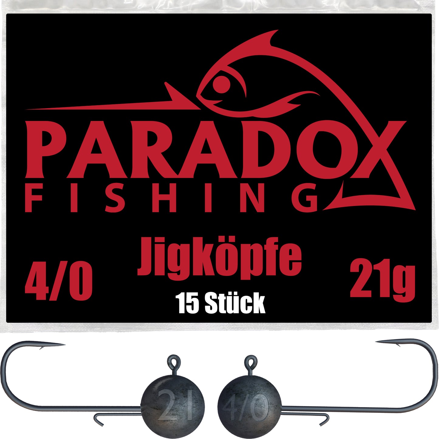 Jigköpfe 4/0 5g-28g mit Baitholder