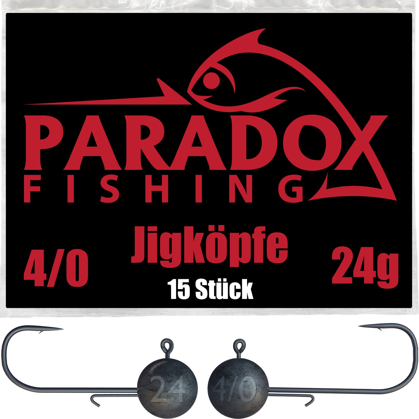 Jigköpfe 4/0 5g-28g mit Baitholder