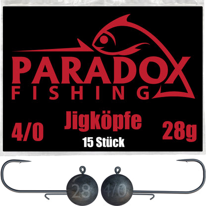 Jigköpfe 4/0 5g-28g mit Baitholder
