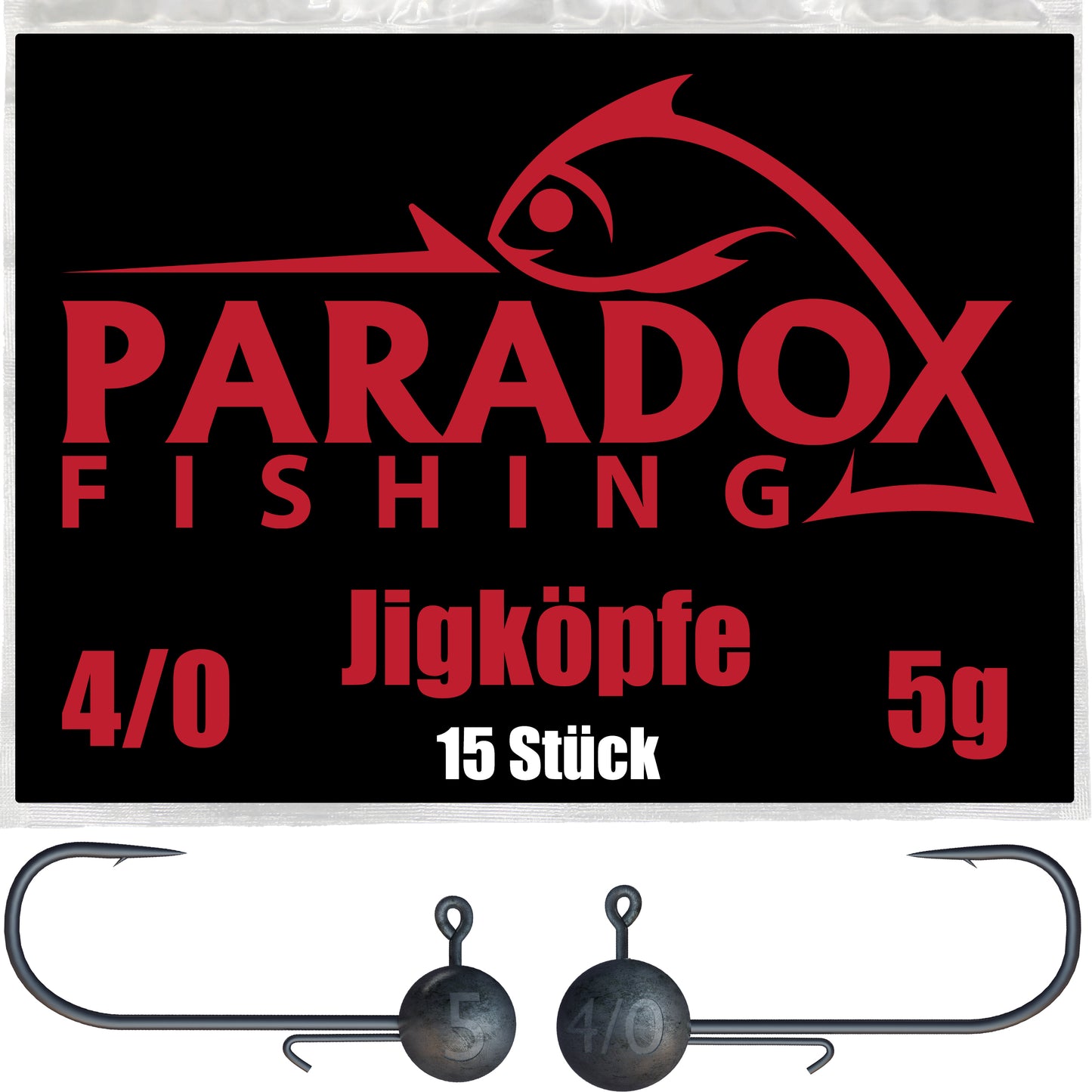 Jigköpfe 4/0 5g-28g mit Baitholder