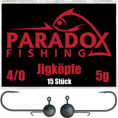 Jigköpfe 4/0 5g-28g mit Baitholder