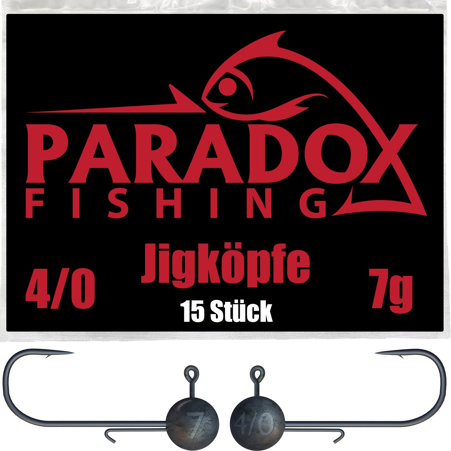 Jigköpfe 4/0 5g-28g mit Baitholder