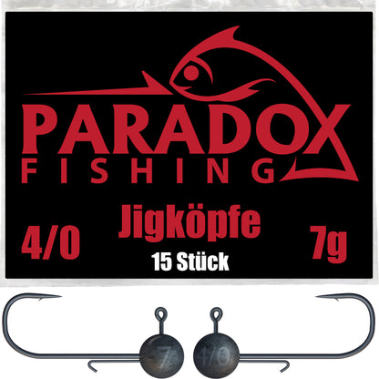 Jigköpfe 4/0 5g-28g mit Baitholder
