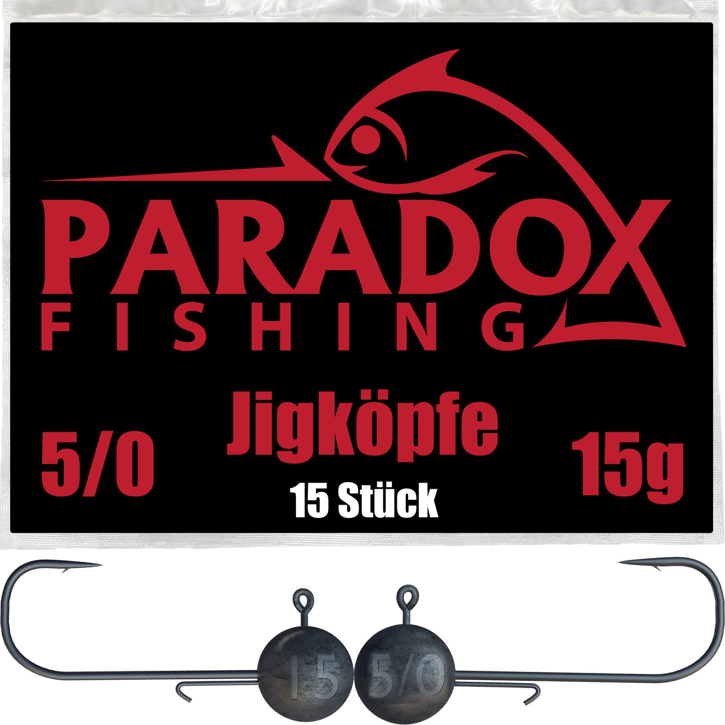 Jigköpfe 5/0 7g-18g mit Baitholder