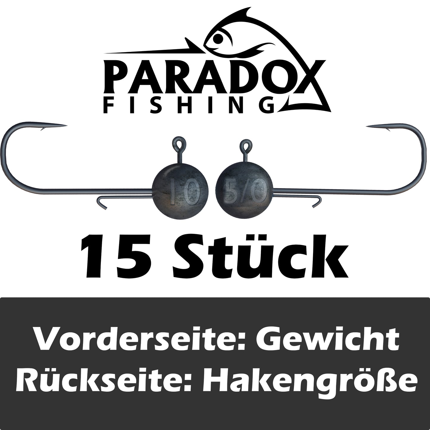 Jigköpfe 5/0 7g-18g mit Baitholder