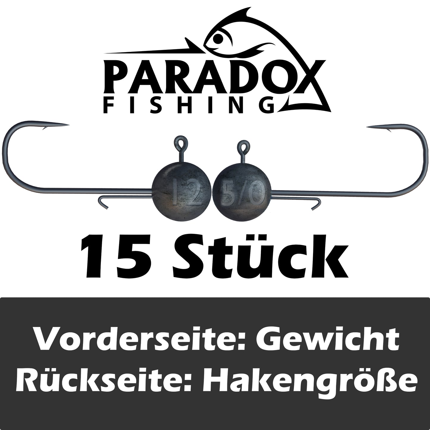 Jigköpfe 5/0 7g-18g mit Baitholder