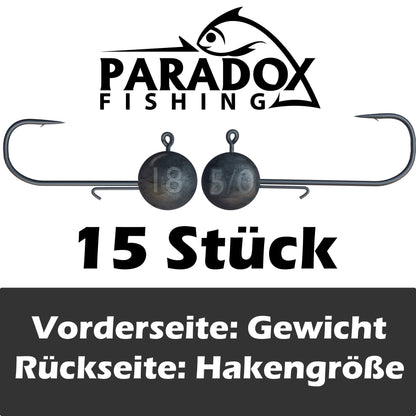 Jigköpfe 5/0 7g-18g mit Baitholder