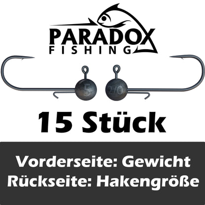 Jigköpfe 2/0 5g-15g mit Baitholder