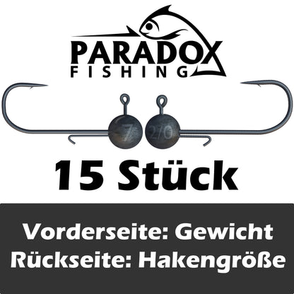 Jigköpfe 2/0 5g-15g mit Baitholder