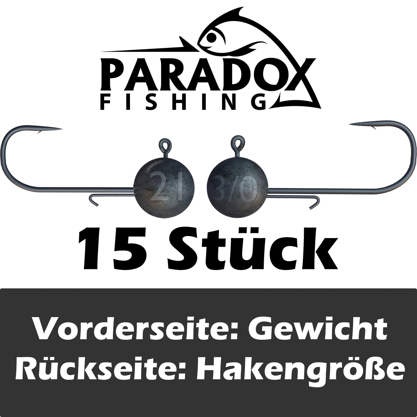 Jigköpfe 3/0 5g-28g mit Baitholder