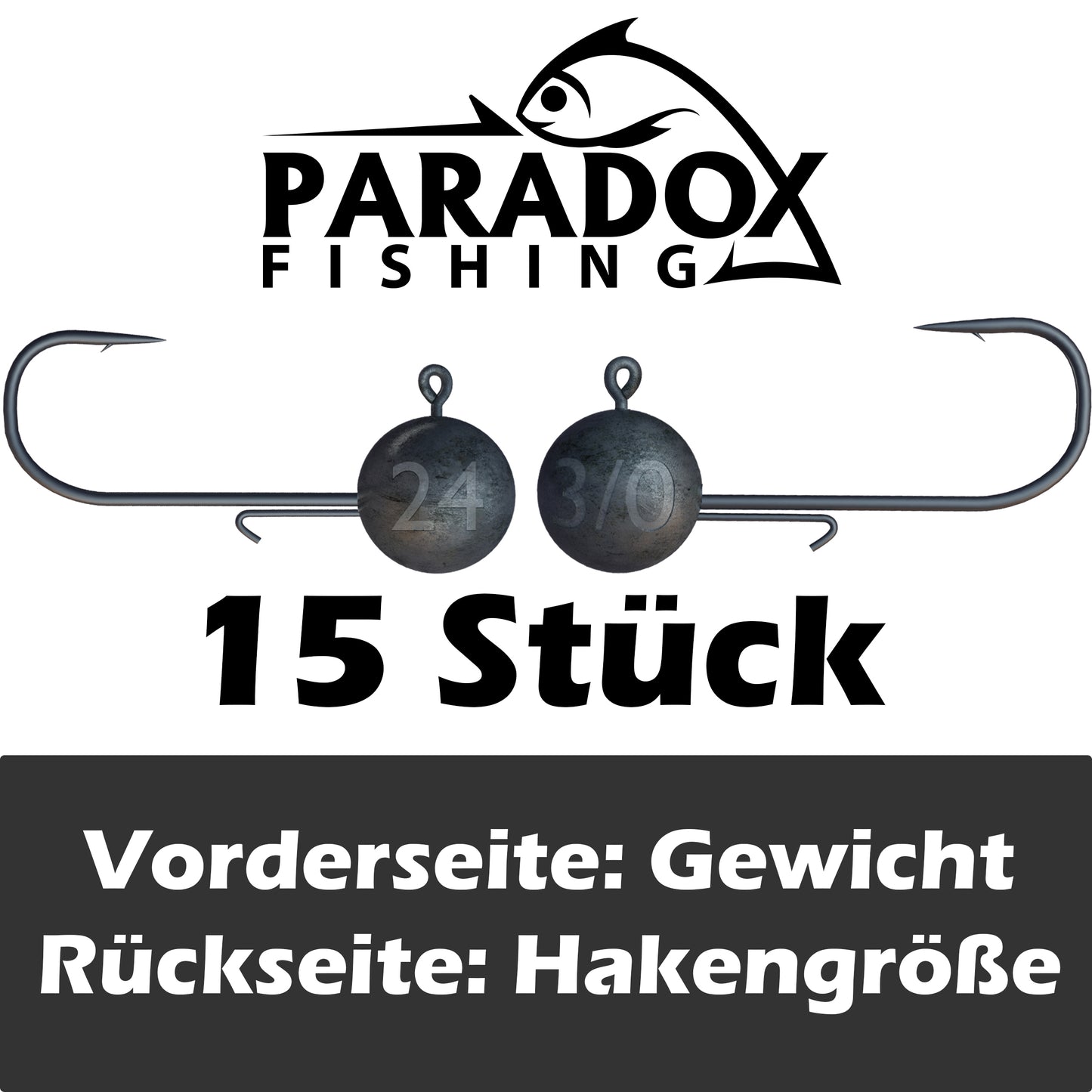 Jigköpfe 3/0 5g-28g mit Baitholder