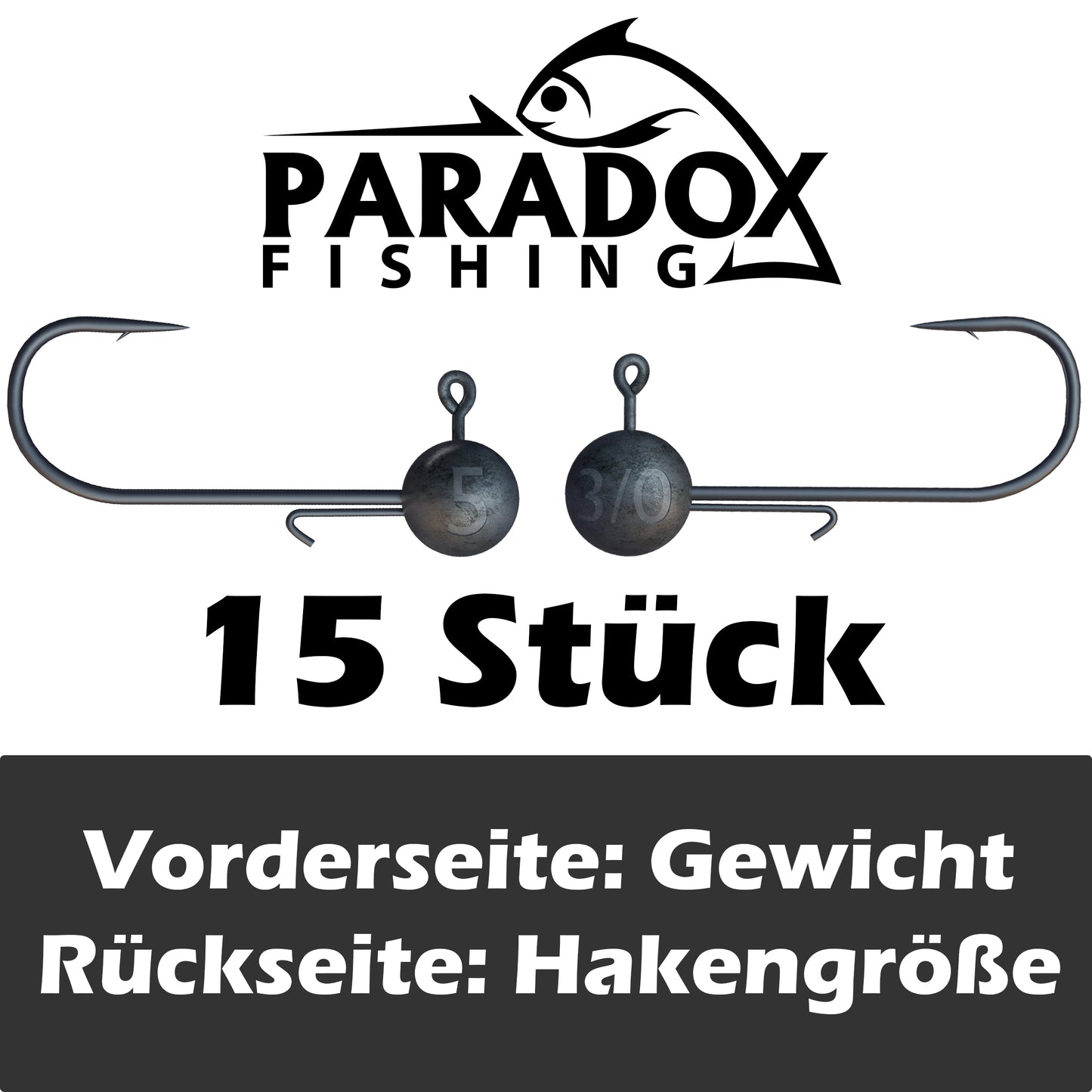 Jigköpfe 3/0 5g-28g mit Baitholder