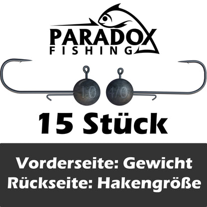 Jigköpfe 4/0 5g-28g mit Baitholder
