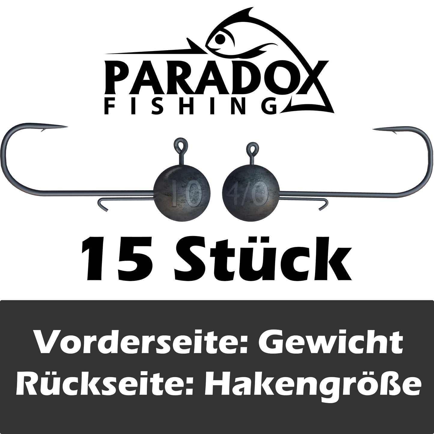 Jigköpfe 4/0 5g-28g mit Baitholder