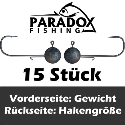 Jigköpfe 4/0 5g-28g mit Baitholder