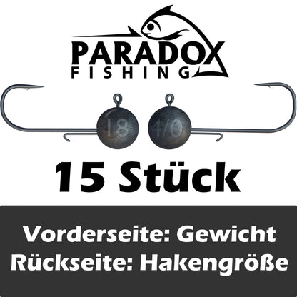 Jigköpfe 4/0 5g-28g mit Baitholder