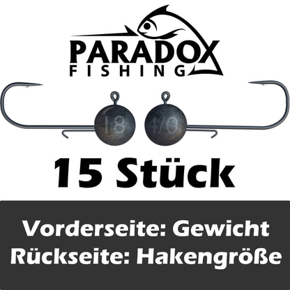 Jigköpfe 4/0 5g-28g mit Baitholder