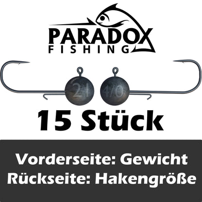 Jigköpfe 4/0 5g-28g mit Baitholder