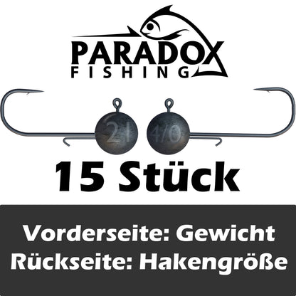 Jigköpfe 4/0 5g-28g mit Baitholder