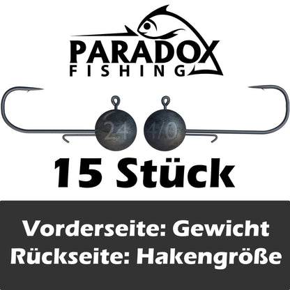 Jigköpfe 4/0 5g-28g mit Baitholder