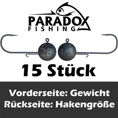 Jigköpfe 4/0 5g-28g mit Baitholder