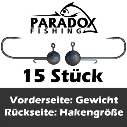 Jigköpfe 4/0 5g-28g mit Baitholder