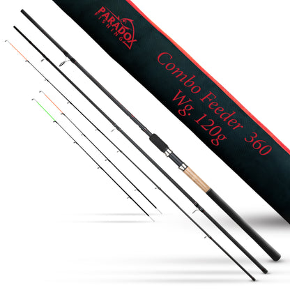 Combo Feeder Feederrute 330/360 90g/120g
