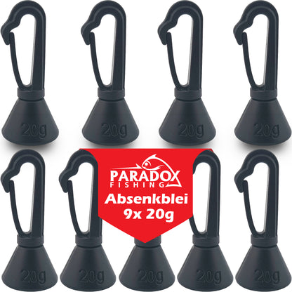 Absenkblei Sets 20g/30g/40g Downrigger