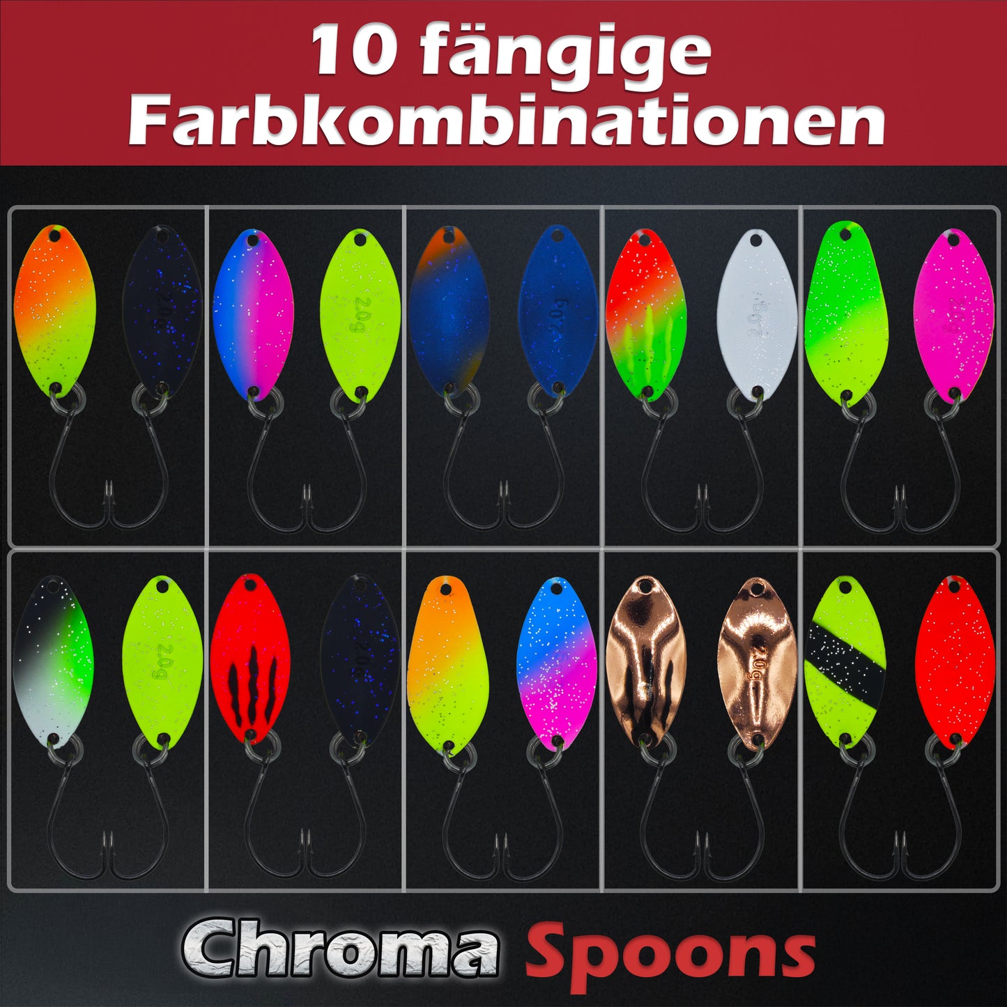 Premium Spoon Sets 2,0g/2,5g/3,0g