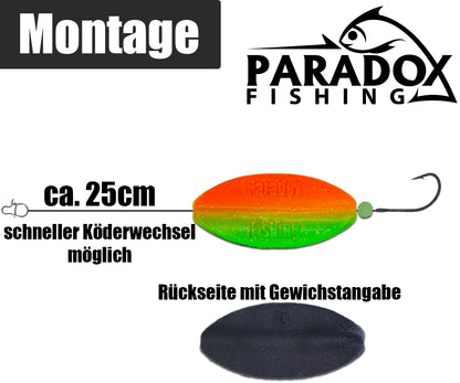 Wing Forellen Inline Spoon Set 2,0g/3,5g 5 Stück