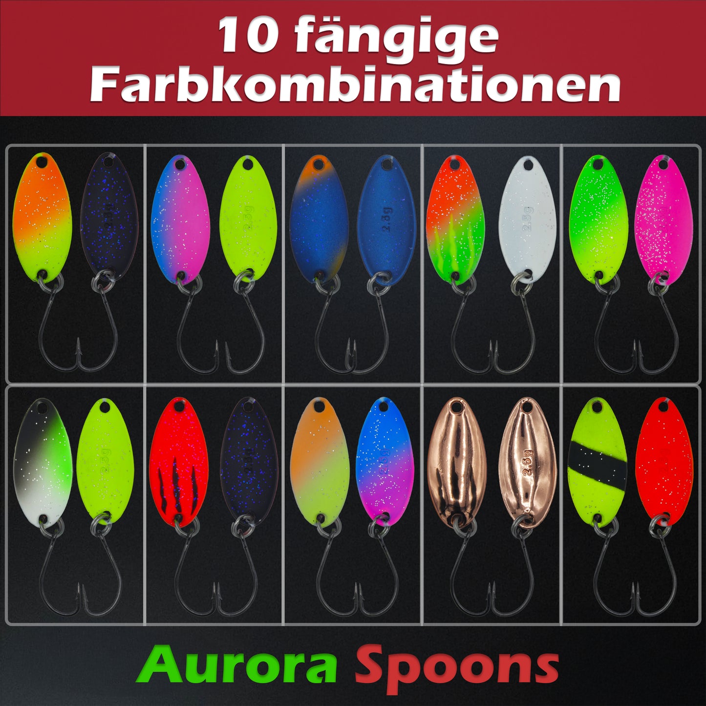 Premium Spoon Sets 2,0g/2,5g/3,0g