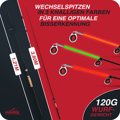 Combo Feeder Feederrute 330/360 90g/120g