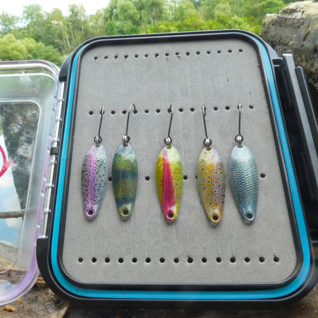 Natur Forellen Spoon Set 2,0g 5 Stück