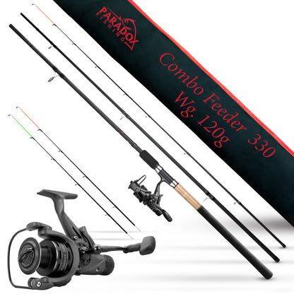 Combo Feeder Feederrute 330/360 90g/120g