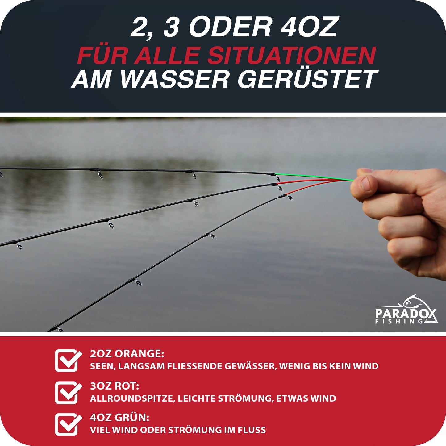 Combo Feeder Feederrute 330/360 90g/120g