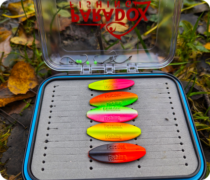 Wing Forellen Inline Spoon Set 2,0g/3,5g 5 Stück