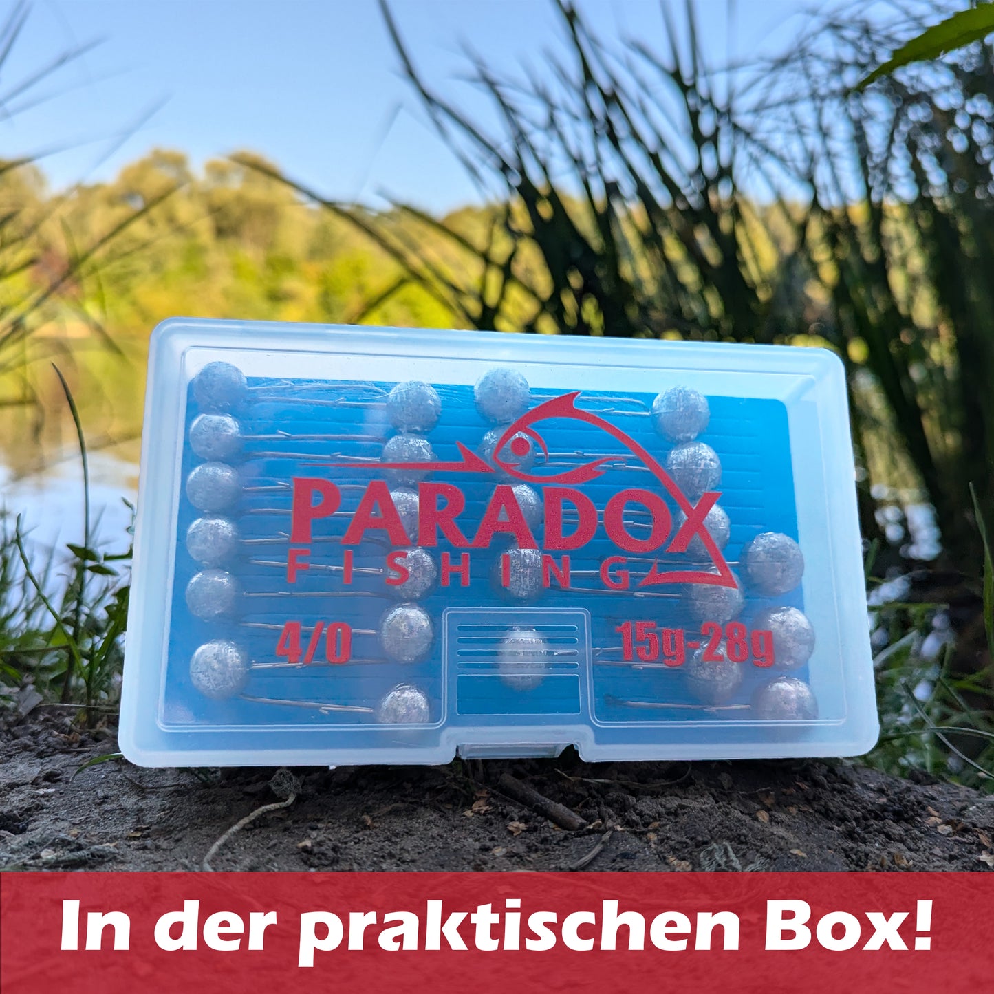 Jigköpfe 4/0 5g-28g mit Baitholder